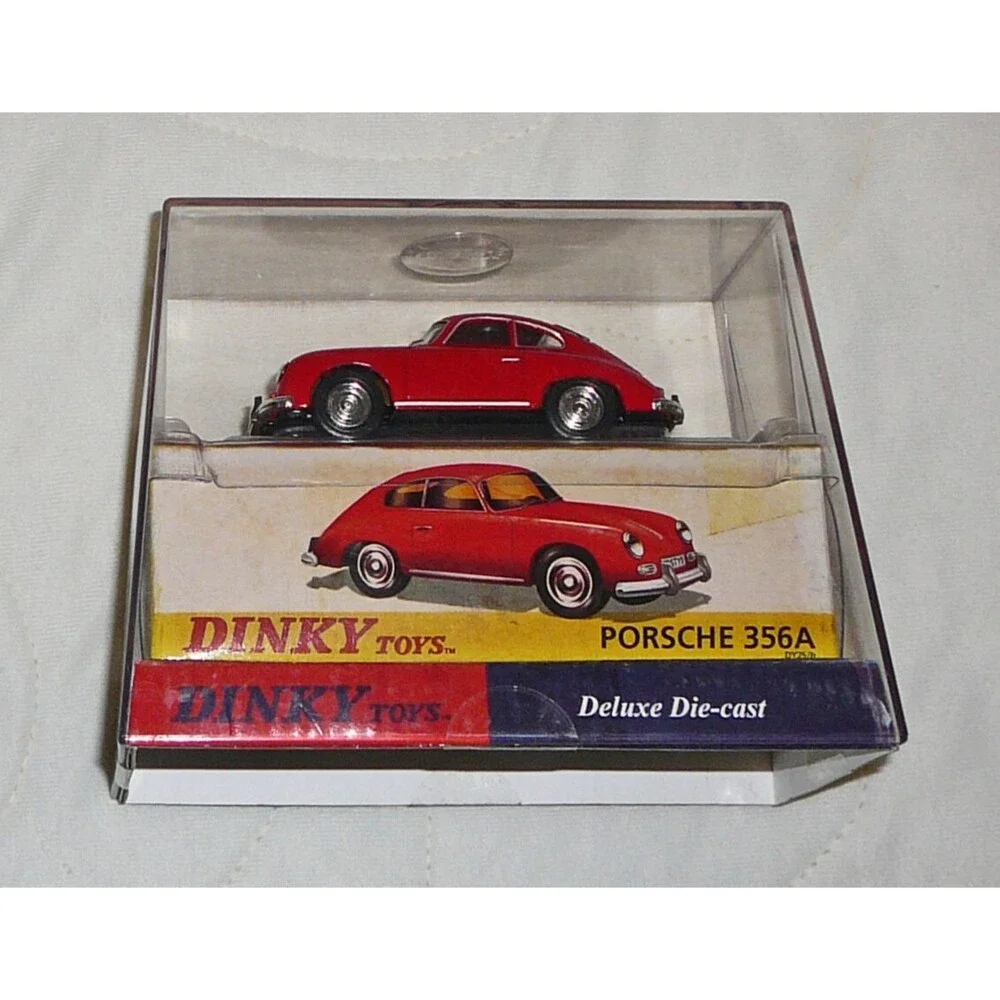 NEW Dinky Toys Porsche 356A Deluxe Die Cast Red DY25/b 2006 - Picture 3 of 14